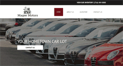 Desktop Screenshot of mageemotor.com